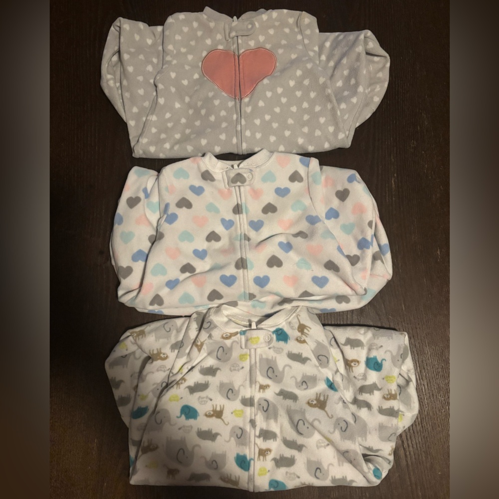 Bundle of 3 6-9 Month Sleep Sacks